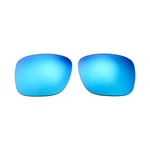 Walleva Ice Blue Polarized Replacement Lenses For Ray-Ban RB4264 Chromance 58mm