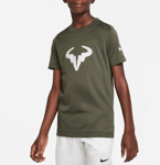 Nike NIKE Kids Rafa Tee Army Green Boys (S)