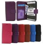 New Standcase Wallet Sony Xperia XZ1 Compact (G8441) (Svart)