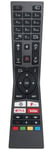 ALLIMITY RM-C3236 Remote Control Replaced for JVC Smart 4K LED TV with Youtube Netflix Fplay RC43101 30100815 LT-24C665 LT-24C665 LT-40C880 LT-40C880