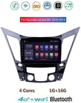 QXHELI Satellite Navigation GPS Stéréo De Voiture Double Din Head Unité 9 « Lecteur DVD CD FM AM Bluetooth SWC Mirror Link pour Hyundai Sonata 2010-2015