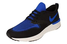 Nike Homme Odyssey React Flyknit 2 Chaussures de Trail, Multicolore (Black/Racer Blue/White 11), 45 EU