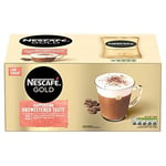 Nescafé Gold Cappuccino Unsweetened Taste Coffee, 50 Sachets X 14.2G