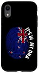 iPhone XR New Zealand It's In My DNA Pride New Zealand Flag Roots Kiwi Case
