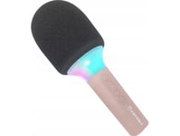 Mikrofonas Kidywolf Kidywolf Microphone Bluetooth With Light Pink