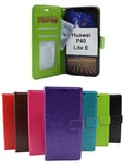Crazy Horse Wallet Huawei P40 Lite E (Lila)