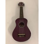 B-GRADE Tiger Soprano Ukulele in Purple with Bag