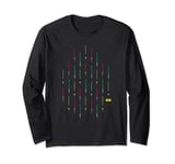 Star Wars Neon Lightsabers Print Long Sleeve T-Shirt