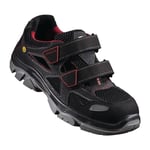 Sandale de sécurité THILO AIR taille 47 noir/rouge matériau textile/mesh S1 SRC