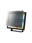 17-inch 5:4 Computer Monitor Privacy Filter Anti-Glare Privacy Screen with 51% Blue Light Reduction Black-out Monitor Screen Protector w/+/- 30 deg. Viewing Angle Matte and Glossy Sides