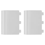 Replacement Battery Door For Microsoft Xbox One Controllers - 2 Pack White | ZedLabz