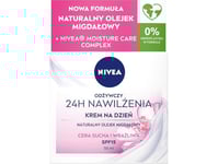 Nivea_24H Moisturizing Nourishing Day Cream For Dry And Sensitive Skin Spf50 50Ml