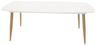Polar Elips Matbord - Ek - Vit - 240*100*H75