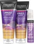 John Frieda Frizz Ease Miraculous Recovery Bundle for Dry, Damaged Hair
