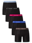 Calvin Klein5 Pack Cotton Stretch Boxer Briefs - Black (Multi)