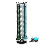 Wdmiya Porte Capsule Dolce Gusto 32 Capsules Dolce Gusto Rotatif Tower Pod 360 Degrés Rotable Rangement Capsules Supports pour Capsules de Café Dolce Gusto