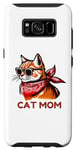 Coque pour Galaxy S8 Cat Mom Happy Mother's Day For Cat Lovers Family Matching
