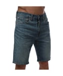Levi's Mens Levis Standard Shorts in Blue Cotton - Size 33 (Waist)