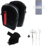  Holster / Shoulder + earphones for Asus ROG Phone 6 Pro Bag Extra Belt Case