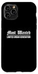 iPhone 11 Pro Most-Wanted Limited Edition Urban Generation Case