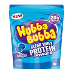 WRIGLEY’S HUBBA BUBBA CLEAR WHEY PROTEIN POWDER 405G BLUE RASPBERRY
