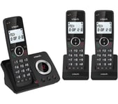 VTECH ES2052 Cordless Phone - Triple Handsets, Black
