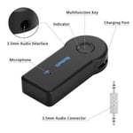 Handsfree Car Bluetooth Receiver Car Audio Aux Headphone Reciever Music Adapter