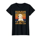 Yellow Labrador Retriever Design for a Yellow Lab Girl T-Shirt