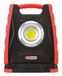 KS Tools - 150.4351 - projecteur rechargeable 1000 lumens Fonction batterie externe pour téléphone projecteur sans fil 10W autonomie 10h projecteur led base orientable et aimantée