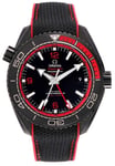 Omega 215.92.46.22.01.003 Seamaster Planet Ocean 600M Sort/Gummi Ø45.5 mm