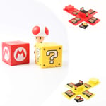 Nintendo Switch Game Card Case, Game Card Holder for Nintendo Switch Games with 16 Slots (Mario + Question Block)