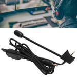 Gaming Headset Mic Cable Adjustable Volume Replacement Wireless Headphone Ca SLS