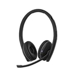 Epos I SENNHEISER C20 Bluetooth Headset with Microphone Wireless Headphones with up to 27 hours Battery Life and EPOS BrainAdapt Technology