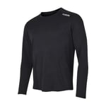 Fusion C3 LS Shirt Men Black Melange XL - Fri frakt
