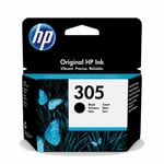 Original HP 305 Black Ink Cartridge For DeskJet 2721 Inkjet Printer 3YM61AE