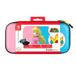 Etui de transport Pdp Slim Deluxe Princesse royale Peach pour Nintendo Switch Rose et blue