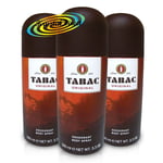 3x Tabac Original Deodorant Body Spray 150ml