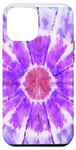 iPhone 13 Pro Max Tie Dye Blue & Purple Burst Design Great Women, Men, Girls Case