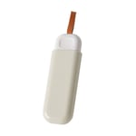 Hem Bärbar Liten Medicinlåda En Dag Dispenser Medicinlåda Mini Medicin Dispenser Låda Beige