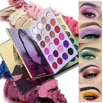  72-Color Folding Eye Shadow Book Bead Eyeshadow Palette Make UK