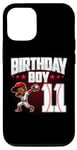 iPhone 14 Pro 11th Birthday Boy Baseball Dabbing 11 Year Old Afro Birthday Case