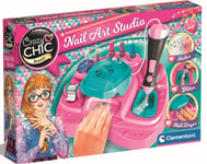 Clementoni Crazy Chic Nail Art Station Arts & Crafts DIY Beauty Creative Set