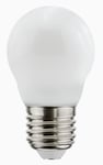 AIRAM Oiva LED-lampa Dimbar E27 Filament Opal Klot 4,2W/830 470lm