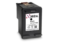 Refilled 302 XL Black Ink fits HP Deskjet 3637 Printers