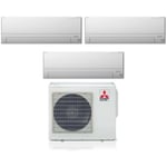 Electric trial split inverter air conditioner series msz-bt 9+9+9 with mxz-3f54vf r-32 wi-fi integrated 9000+9000 - Mitsubishi
