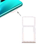XYL-Q Card tray slot SIM Card Tray + SIM Card Tray/Micro SD Card Tray for Huawei P30 Lite(White) (Color : White)