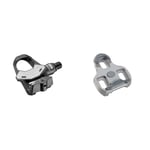 Look Keo 2 Max Pedal, Black & Keo Cleat with Gripper, 4.5 Degree - Grey
