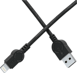 Volutz Lightning to USB Latauskaapeli 3 m Musta