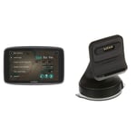 TomTom Sat Navs, 5-Inch Touchscreen Display & TomTom Sat Nav Windscreen Mount, Black