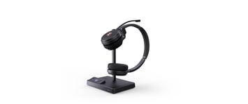 Yealink WH62 Trådlöst Dual DECT-headset | Microsoft Teams-certifierat | med arbetsstation